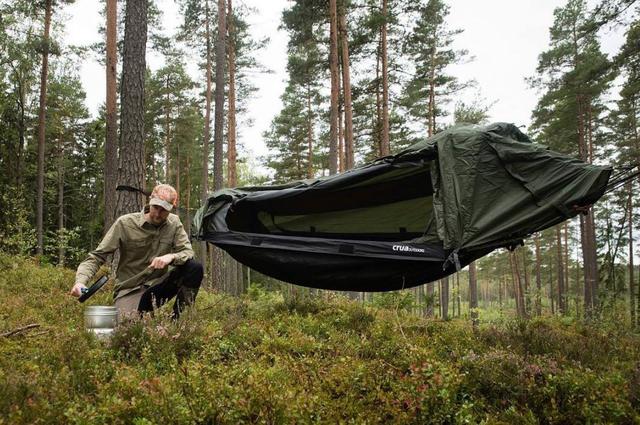 utendørs camping funksjon konge, Croa hybrid Hengekøye hengekøye telt!