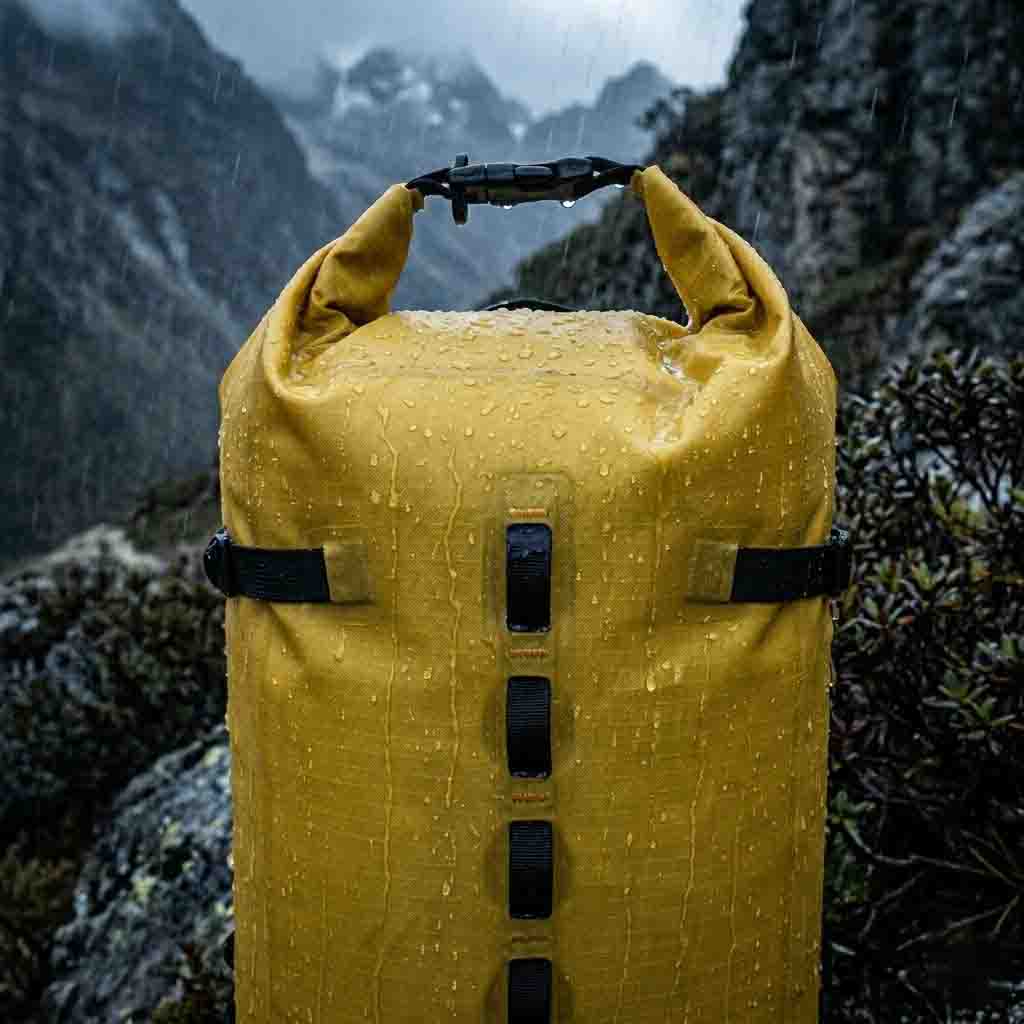 Fanget i et fjellregn? Hvordan Roll-Top ryggsekker stopper vanninntrenging