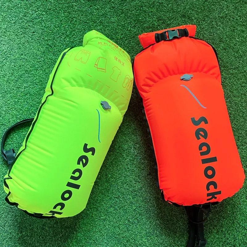 Open Water svømmebøye med tørrpose